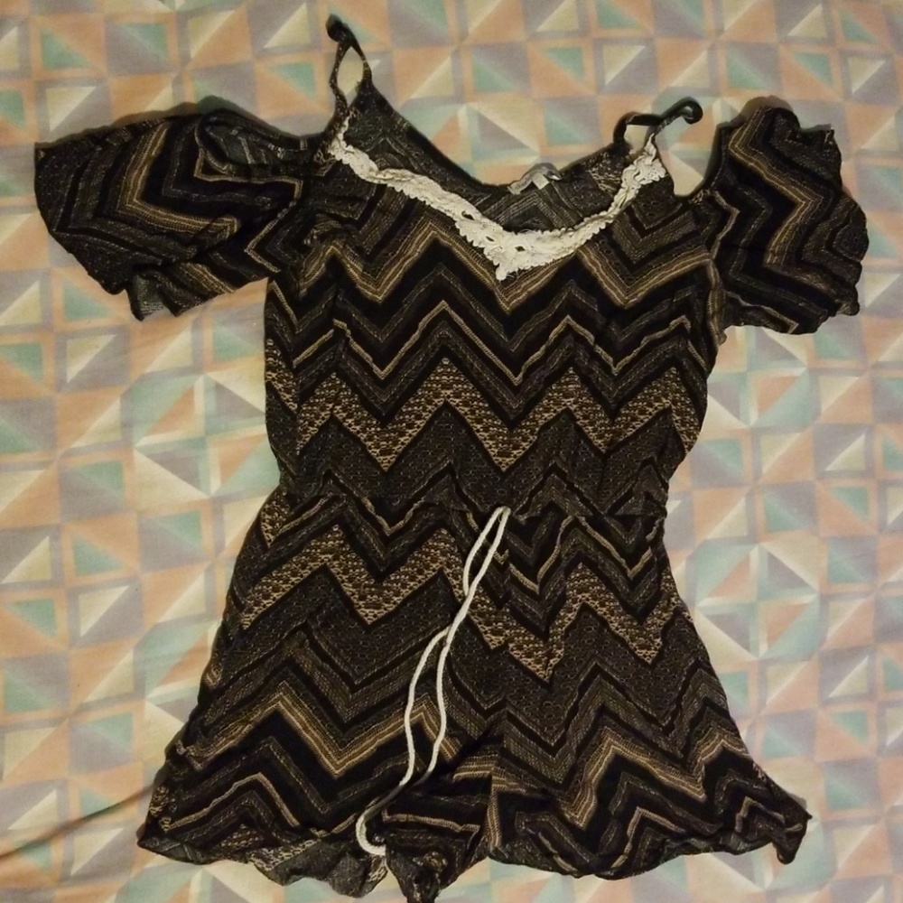 Patterned Romper